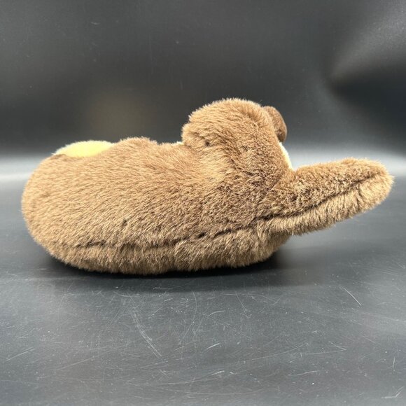 Brown Sea Otter Stuffed Animal Plush Miyoni by Aurora Lovey Toy 2023 Bean Bottom - Picture 6 of 10